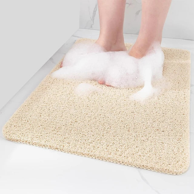 Comfort Non-Slip Bathtub & Shower Loofah Mat